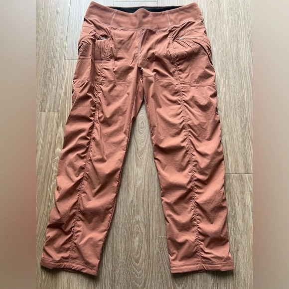 Womens Prana Koenig X-Large Short Orange Pull-on Pants - Picture 2 of 6